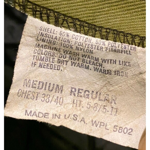 Vintage Liberty Woodland Camo Chore Coat Jacket Hunting Men’s M USA Made Outdoor - Picture 2 of 16